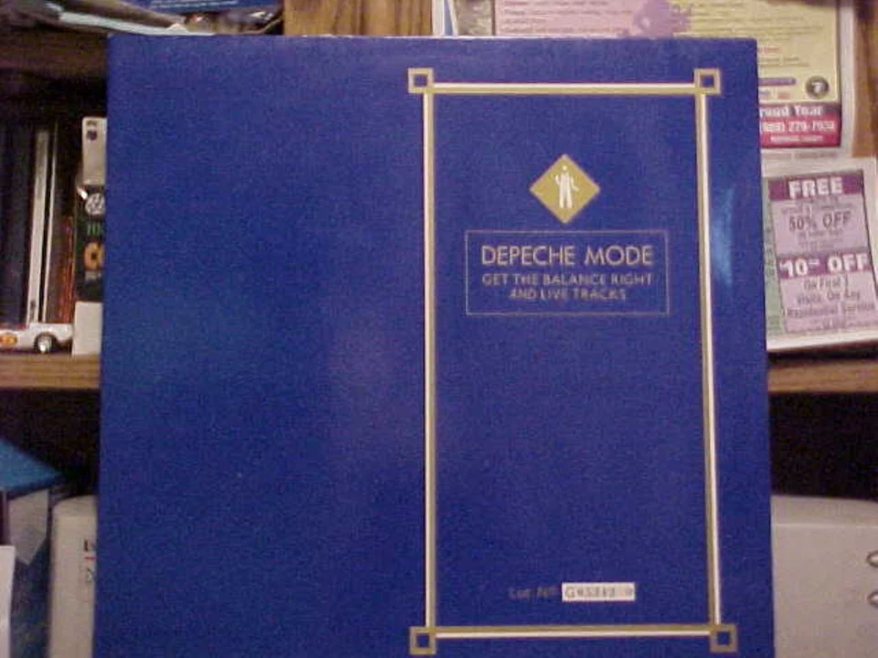 Depeche Mode Get The Balance Right plus 4 live 12" - Image 1 of 1