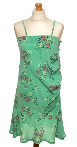 MINI ABITO VINTAGE GIANNI VERSACE SETA XS EXTRA SMALL OTTIME CONDIZIONI