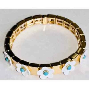 Roxanne Assoulin Moonflower Bracelet ~ Gold - Picture 1 of 1