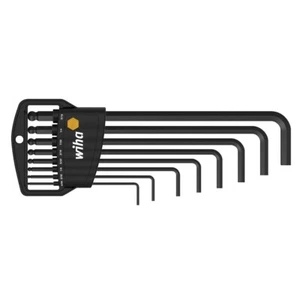 8pcs Black 5/64"~5/16" Inch Ball End Hex L-Key Set SB369 HZ8 - Picture 1 of 2