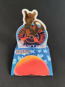 Pokémon Présentoir Slide Up Japanese Bandai 1998 Mewtwo Gold - Imagen 1 de 2