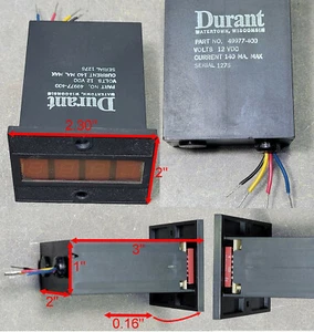 Durant Counter 49977-400, 12VDC - Picture 1 of 5