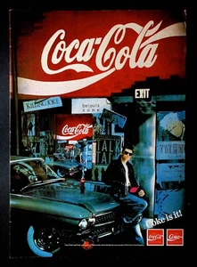 1987 Coca-Cola "Coke Is It!" Teenager On Hood Of Car Photo Vintage Print Ad - Picture 1 of 1