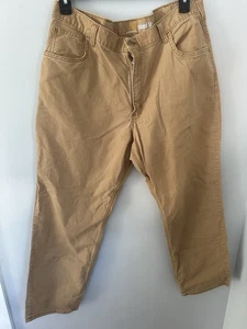 Carhartt Pants Mens 40x30 Brown Relaxed Fit Workwear Duck Canvas - Picture 1 of 8