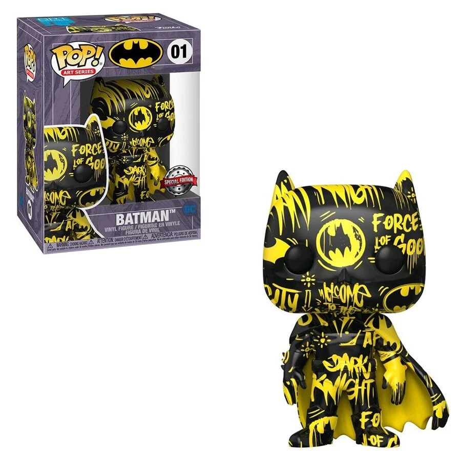 Funko POP DC Batman (Artista) #01 Con Protector Pop Figura Vinilo Edición Especial Foto 1 de 1