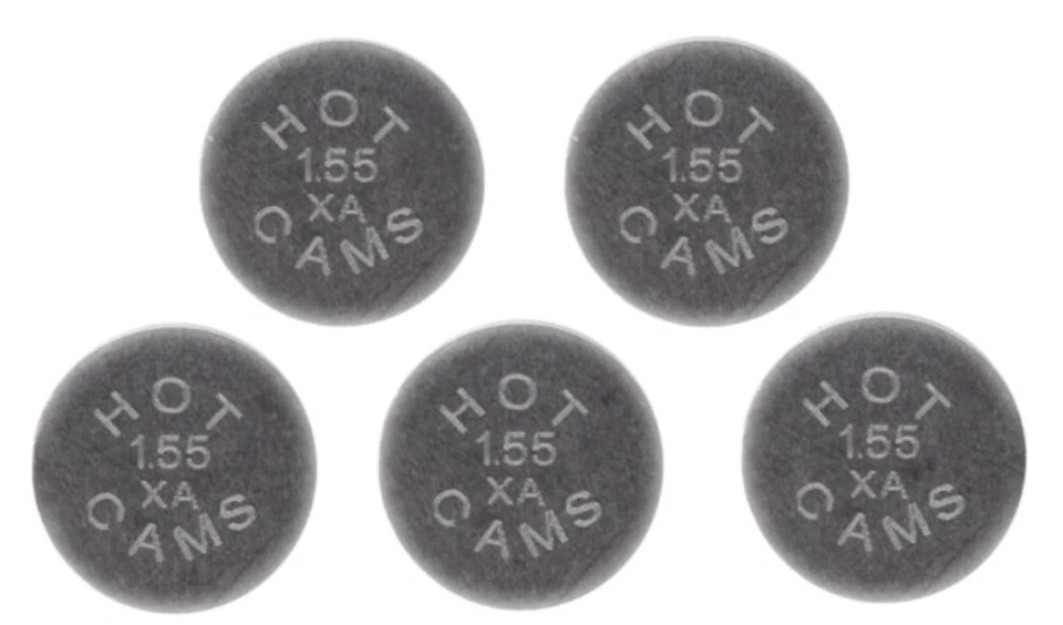 Calços de válvula Hot Cams 7,48 mm x 1,55 mm pacote com 5 (5PK748155) - Imagem 1 de 1