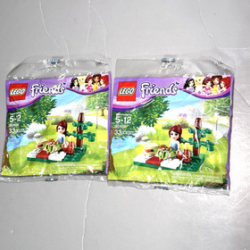 Lego Friends Polybag MIA'S SUMMER PICNIC, Set # 30108 Sealed bag Lot Of 2