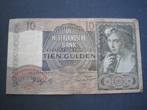 Niederlande  10 Tien Gulden 20.8. 1941 Amsterdam - Bild 1 von 2