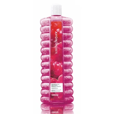 Avon Senses Raspberry Bubble Bath, 1000ml, Large size - Image 1 of 4