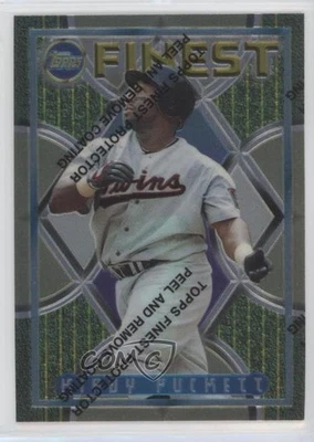 1995 Topps Finest Kirby Puckett #167 HOF - Image 1 of 2