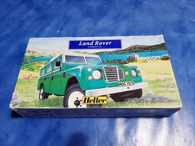 LAND ROVER MODELLINO HELLER  SCALA 1/43 SCATOLA DI MONTAGGIO AUTO NUOVO KIT - Immagine 1 di 4