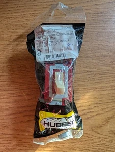 Interruptor de pared de un solo polo Hubbell CS120I marfil 20A 120/277VAC - Imagen 1 de 1