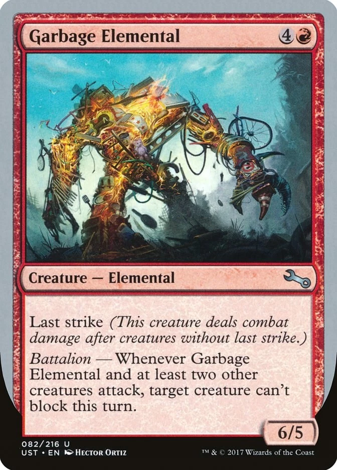 Garbage Elemental (F) 82 LP Normal Unstable MTG EN - Image 1 of 1