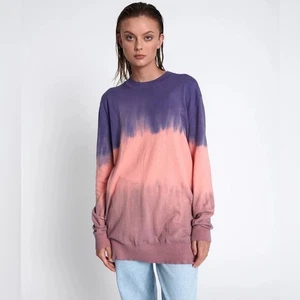 Neu mit Etikett Free People One Teaspoon Moody Horizon Unisex Strick Batik Pullover - Bild 1 von 13