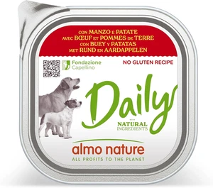 Daily, Alimento Umido per Cani Adulti Con Manzo E Patate - 300G, Confezione Da 9 - Foto 1 di 12