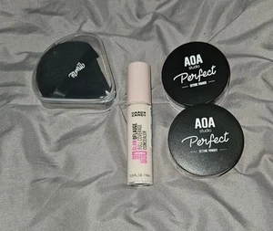 Hard Candy Concealer + Brightening & Banana Powder + Powder Puff BNIB - Picture 1 of 8