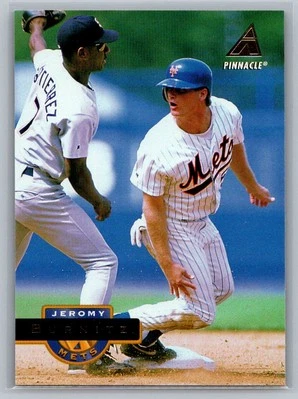 1994 Pinnacle #395 Jeromy Burnitz - Image 1 of 2