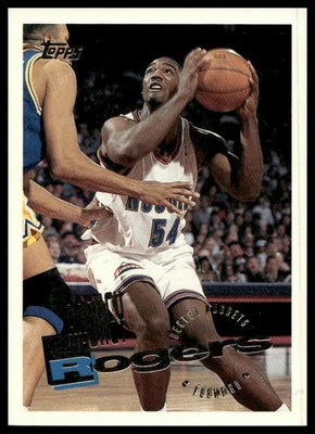 Rodney Rogers 1995-96 Topps #78 Denver Nuggets Foto 1 de 2