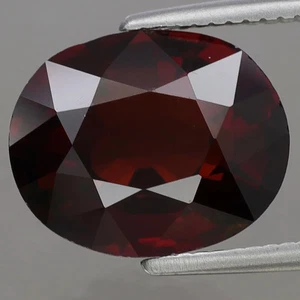 💎Big! 3.58ct 9.9x8mm Oval Natural Orangish Red Spessartite Garnet Namibia, Afri - Picture 1 of 4