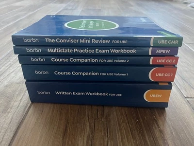 2025-2026 BARBRI Bar Exam Prep FULL SET COURSE MATERIALS (UBE) - Image 1 of 4