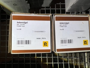 Reyher Ankernägel 4x60mm 2 Pakete galv. verzinkt / H2Pal12 - Bild 1 von 3