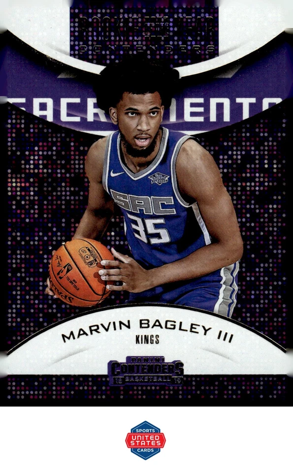 2018-19 Panini Contenders #12 Marvin Bagley III Rookie of the Year Contenders - Image 1 of 2