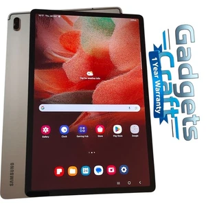 Samsung Galaxy Tab S7 FE 12.4" Wifi Tablet 64GB Green  Excellent Condition - Picture 1 of 7