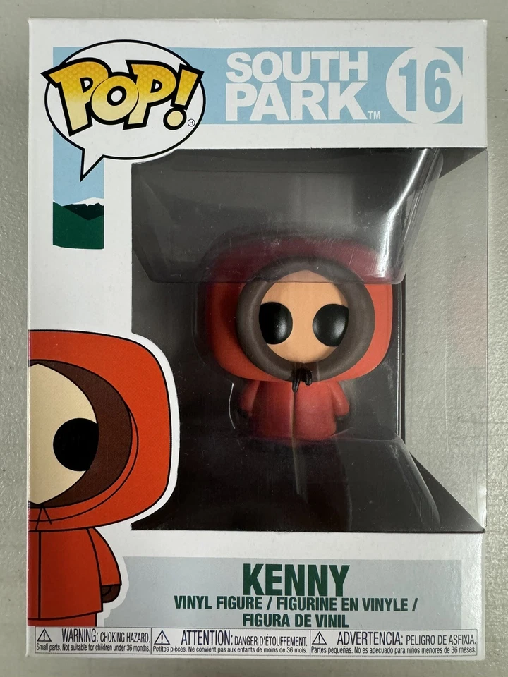 Kenny 16 ~ South Park ~ Funko Pop Vinyl ~ RARE + FREE POP PROTECTOR - Image 1 of 4