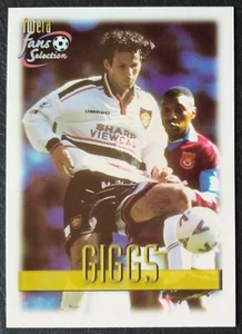 Tarjeta coleccionable 88 Ryan Giggs Manchester United selección de aficionados de Futera 1999 - Imagen 1 de 2