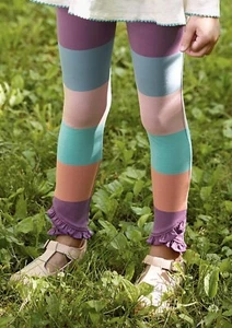 NWT Matilda Jane Fun and Games Leggings Size 10 Purple Striped Wonderment NIB - Picture 1 of 3