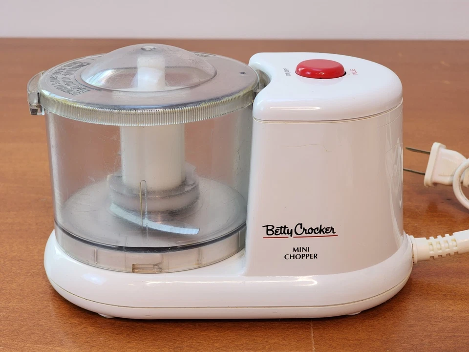 Mini picadora Betty Crocker procesador de alimentos compacto BC-1401 de colección Foto 1 de 4