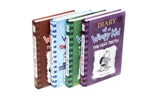 Diary of a Wimpy Kid -Hardcovers #3 Last Straw #5 -Ugly Truth #7 -Third Wheel 15 - Picture 1 of 8