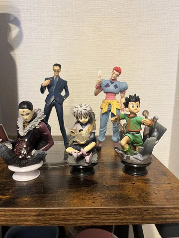 LOT 5 HUNTER x HUNTER FIGURE SET Gon Killua Hisoka Chrollo Leorio F27689 Cover