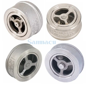 DN15 DN20 DN25 DN50 304 Valvola di controllo wafer inox non ritorno valvola unidirezionale H71 - Foto 1 di 26