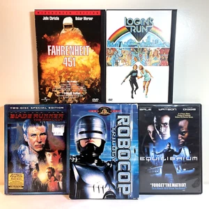 7 DYSTOPIAN FUTURE MOVIES (DVD Lot) Action Adventure Drama Sci-Fi Thriller - Picture 1 of 17