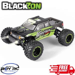 Blackzon Smyter MT Turbo 1/12 4WD RTR 3S Brushless Gre/Gray RC Car Monster Truck - Picture 1 of 13