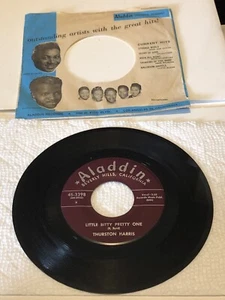 THURSTON HARRIS "Little Bitty Pretty One" 1957 Aladdin 45rpm #45-3398 VG+ - Picture 1 of 2