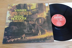 Vivaldi Heinz Holliger I Musici 4 Oboe Concertos LP Philips 9500 044 - Picture 1 of 6