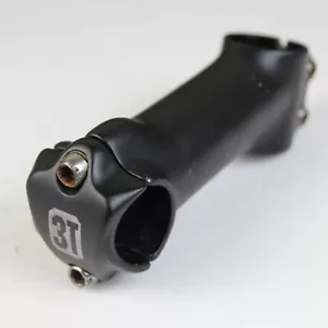 Vintage 3T Threadless Stem 1-1/8" x 100mm x 25.4mm Clamp Black 2 Bolt Road - Picture 1 of 8