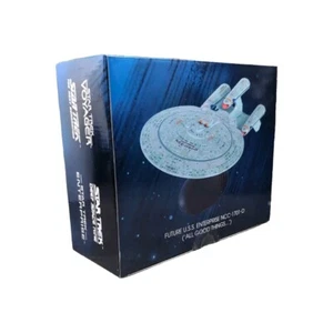 Eaglemoss | XL Future USS Enterprise NCC-1701-D Star Trek TNG - New w/Small Mag - Picture 1 of 10