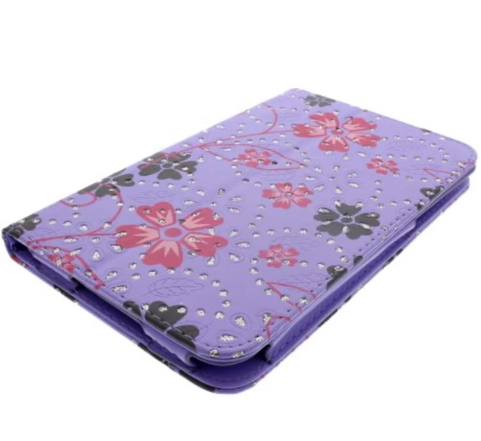 Diamond Bling Sparkly Leather Case Cover For ipad mini 1- 2 and 3 - Image 1 of 1