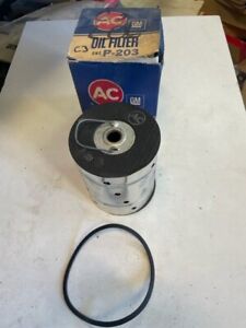 AC Engine Oil Filter Equivalent Fit as Fram C3 Made in USA