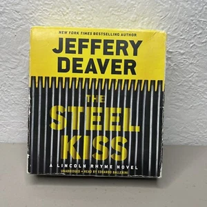 The Steel Kiss by NYT Best Selling Author Deaver, Jeffery: Used Audiobook - Picture 1 of 7