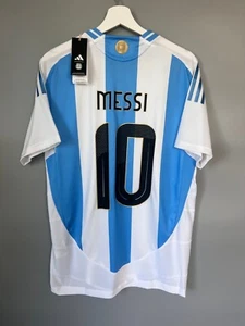 Messi Argentina Jersey 24 Home Authentic Soccer Shirt IP8388 Adidas Mens Size L - Picture 1 of 13