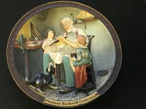 Vintage Norman Rockwell Centennial Plate Collection 3D ~ The Toy Maker - Picture 1 of 2
