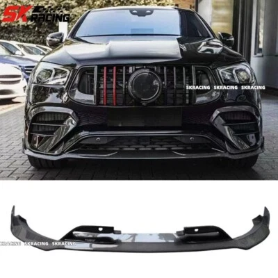 Kits de labios delanteros de fibra de carbono real para Mercedes Benz GLE53 GLE63 cupé 2021-2023 Foto 1 de 4