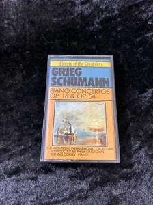 Grieg: Piano Concerto, Op. 16/Schumann: Piano Concerto, Op. 54 - Cassette - Picture 1 of 3