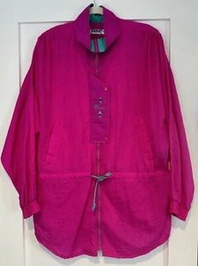 Chaqueta Puma De Colección Para Hombre Talla M Rosa Calce Suelto Años 80 90 Rompevientos Unisex - Imagen 1 de 5