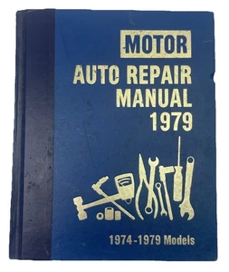 ⭐ Motor Auto Repair Manual 1979 - 42nd Edition Hardcover Car Service Book ⭐ - Foto 1 di 4