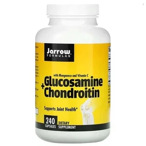 JARROW FORMULAS Glucosamine + Chondroitin 240 Capsules - Picture 1 of 3